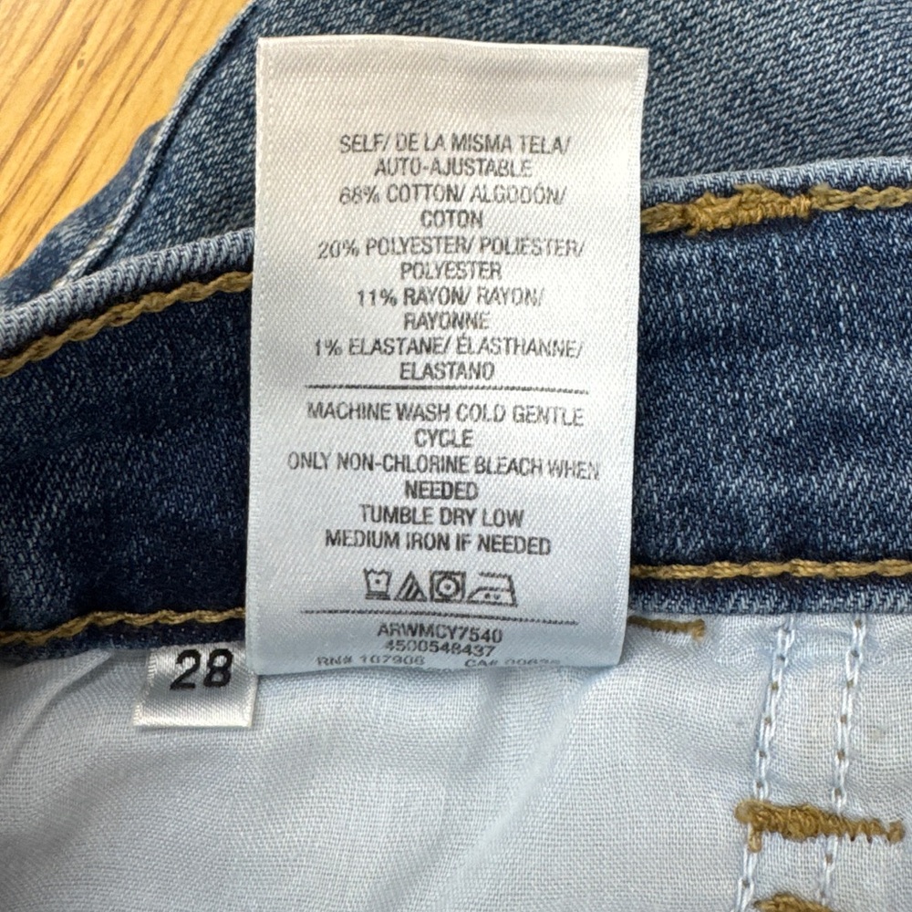 Hudson Women’s Noa Mercy High Rise Straight Leg Ankle Jeans Size 28 Cropped - Picture 5 of 10